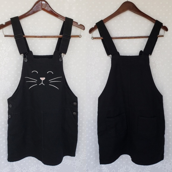 cat overall dress
